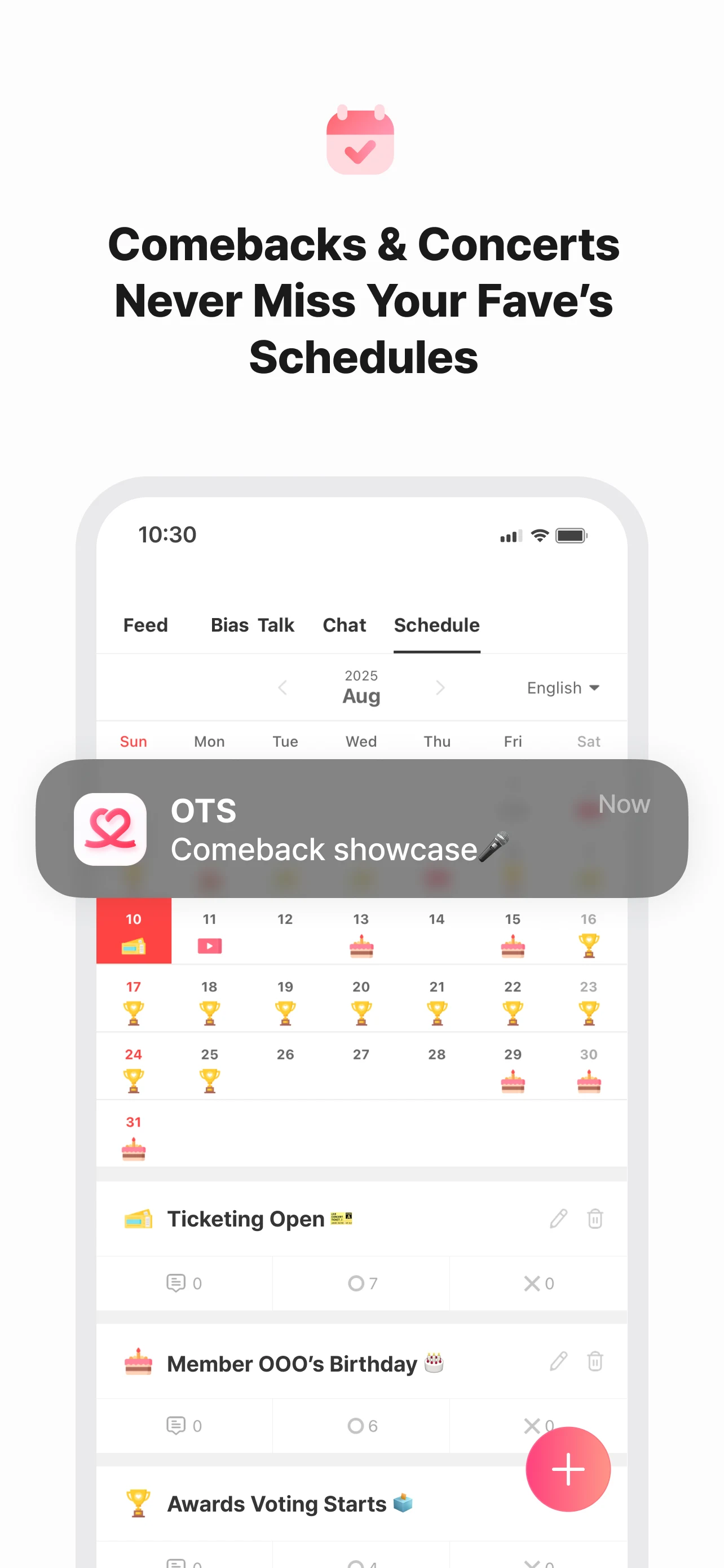 Kpop Idol Vote - CHOEAEDOL screenshot